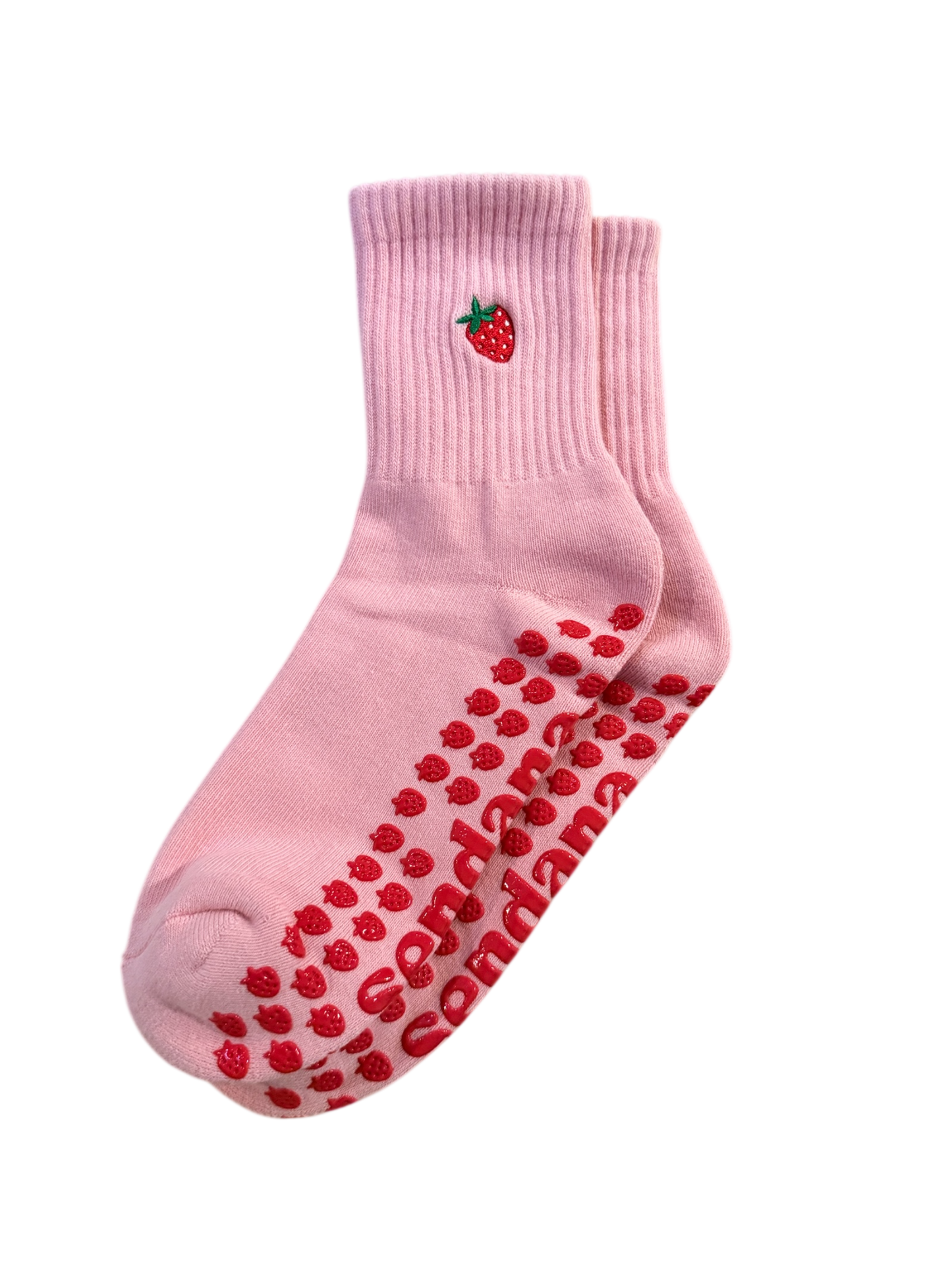 Keep Smiling Grip Socks